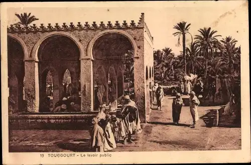 Ak Touggourt Algerien, Le lavoir public