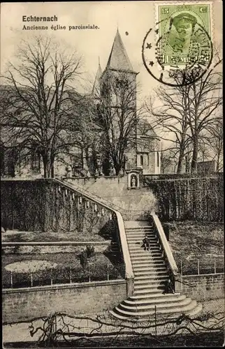 Ak Echternach Luxemburg, Ancienne église paroissiale