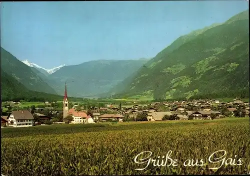 Ak Gais Tauferer Tal Val di Tures Südtirol, Ortsansicht, Panorama