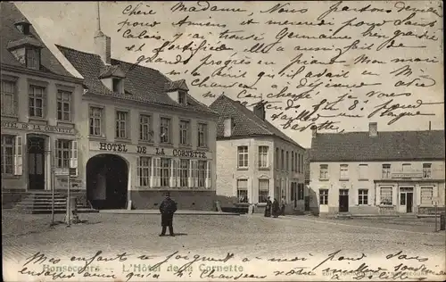 Ak Bon Secours Bonsecours Péruwelz Hennegau, L'Hotel de la Cornette