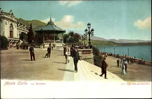 Ak Monte Carlo Monaco, La Terrasse du Casino