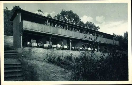 Ak Coswig in Sachsen, Landesversicherungsanstalt Sachsen, Schloss Coswig