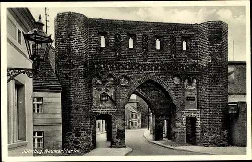 Ak Jüterbog in Brandenburg, Neumarkter Tor