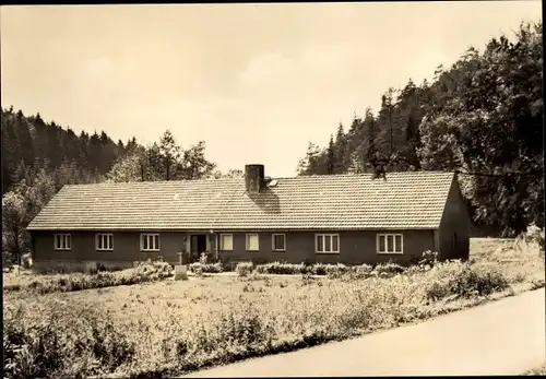 Ak Kahla in Thüringen, Leubengrund, FDGB Erholungsheim Jaques Decour, Bettenhaus