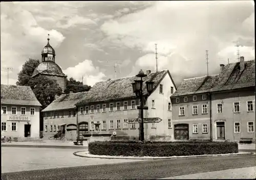 Ak Remda Rudolstadt in Thüringen, Friedrich Engels Platz