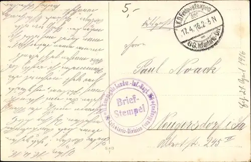 Künstler Ak Thiele, Arthur, Im Nachtlager, Soldatenleben