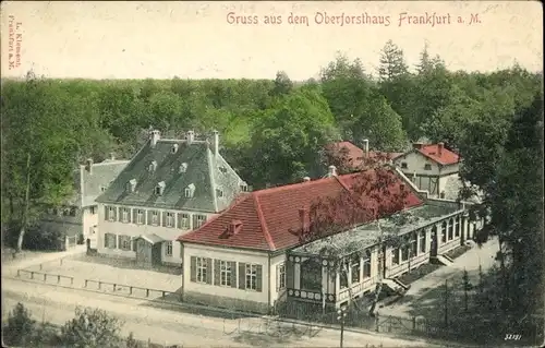 Ak Frankfurt am Main, Oberforsthaus