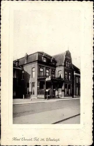 Ak Waalwijk Nordbrabant Niederlande, Hotel Verwiel