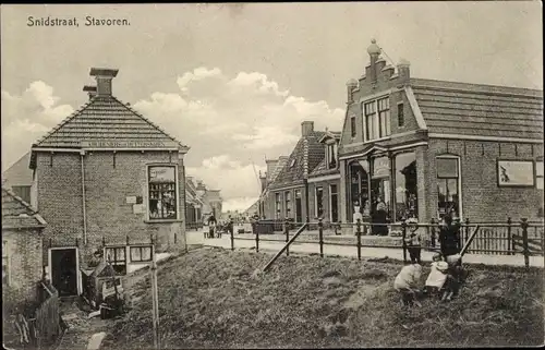 Ak Stavoren Friesland, Snidstraat