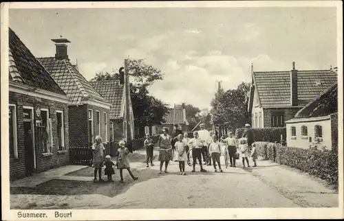 Ak Suameer Sumar Friesland Niederlande, Buurt