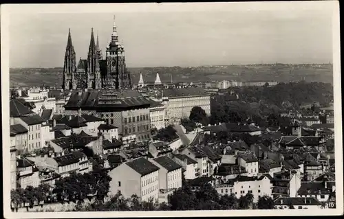 Ak Praha Prag, Panorama, Hradcany