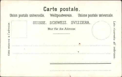 Ak Bern Stadt Schweiz, Markt