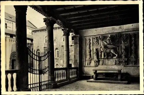 Ak Trogir Kroatien, loza i relief pravde