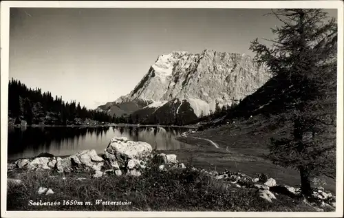 Ak Tirol, Seelensee mit Wetterstein