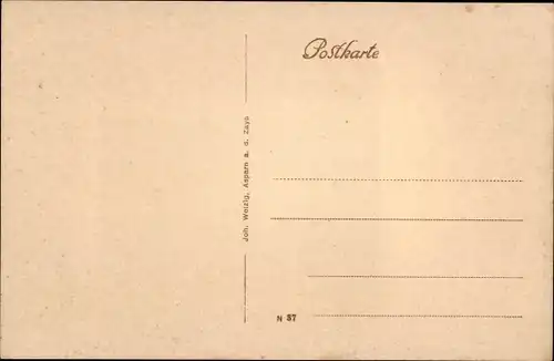 Ak Asparn an der Zaya in Niederösterreich, Schlosswiese