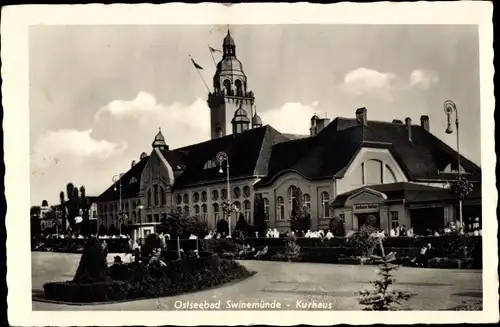 Ak Świnoujście Swinemünde Pommern, Kurhaus