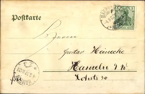 Ak Marburg an der Lahn, Universität, Schloss