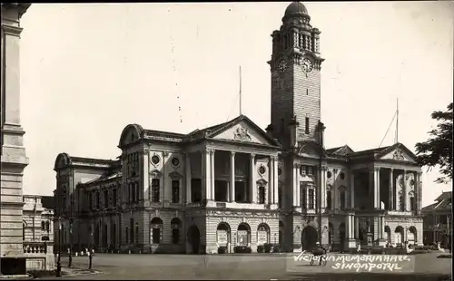 Foto Ak Singapore Singapur, Victoria Memorial Hall