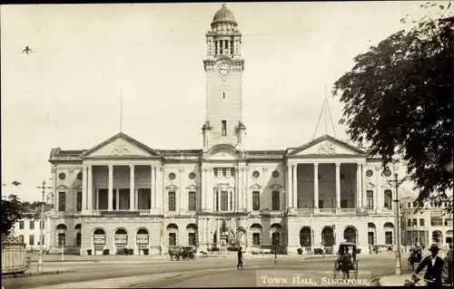 Foto Ak Singapore Singapur, Town Hall