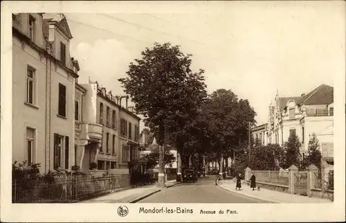 Ak Mondorf les Bains Bad Mondorf Luxemburg, Avenue du Parc