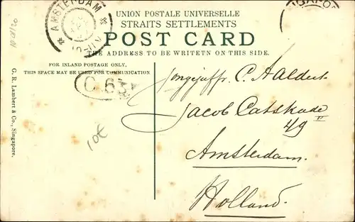 Ak Asien, Rickshaw, Fahrer, Pause, Rauchen