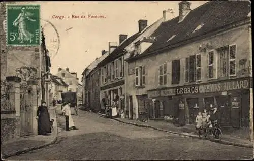 Ak Cergy Val d´Oise, Rue de Pontoise