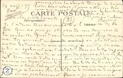 Ak Belloy en France Val d’Oise, La Grande Rue et la Poste