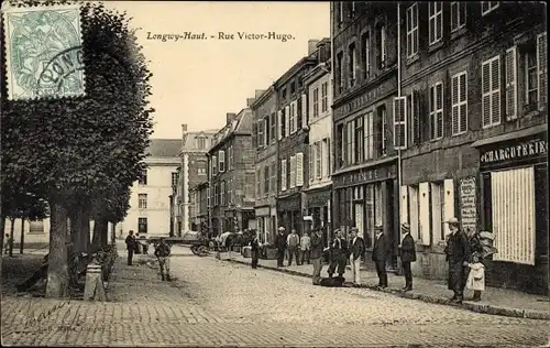 Ak Longwy Haut Meurthe et Moselle, Rue Victor Hugo