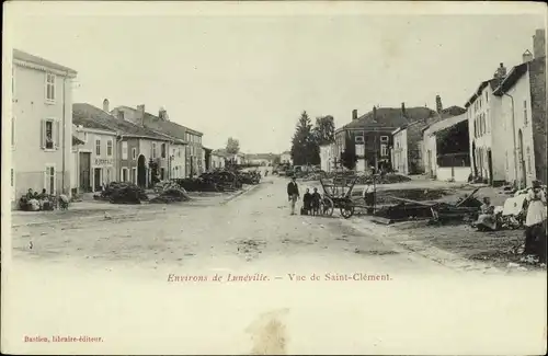 Ak Luneville Meurthe et Moselle, Vue de Saint Clément