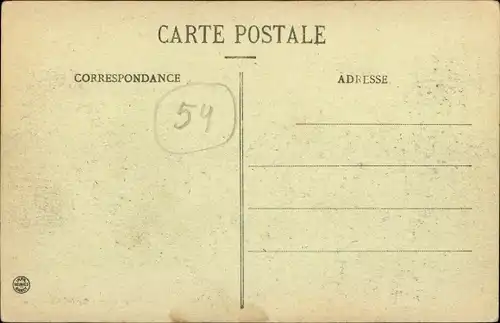 Ak Montauville Meurthe et Moselle, Straßenpartie, Passanten