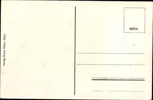 Ak Duszniki Zdrój Bad Reinerz Schlesien, Stadtblick