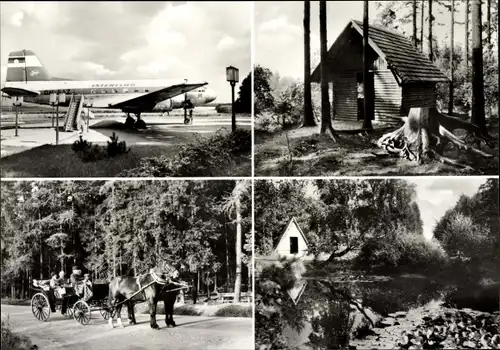 Ak Langenbernsdorf in Sachsen, Naherholungszentrum Kobertalsperre - Werdauer Wald"