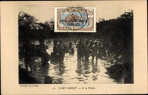 Ak Fort Sibut Zentralafrikanische Republik, A la Peche