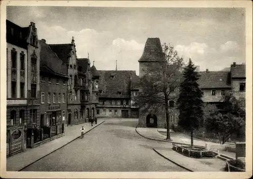 Ak Kahla in Thüringen, Karl Liebknecht Platz