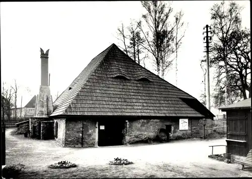 Ak Olbernhau im Erzgebirge, Technisches Denkmal, Museum Saigerhütte Grüntal Althammer
