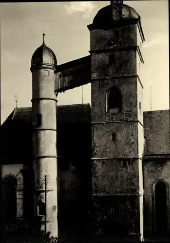 Ak Dettelbach am Main Unterfranken, Türme der Stadtkirche, Bauwerke Gottes 1. Folge