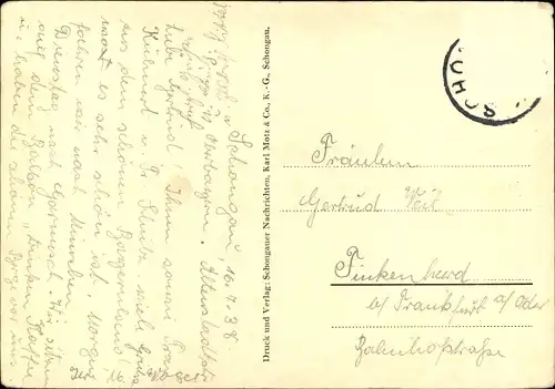 Ak Schongau in Oberbayern, Panorama mit Kirchtürmen