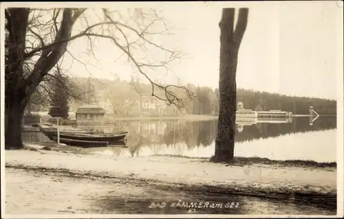 Foto Ak  Hamr na Jezeře Hammer am See Region Reichenberg, Hammersee