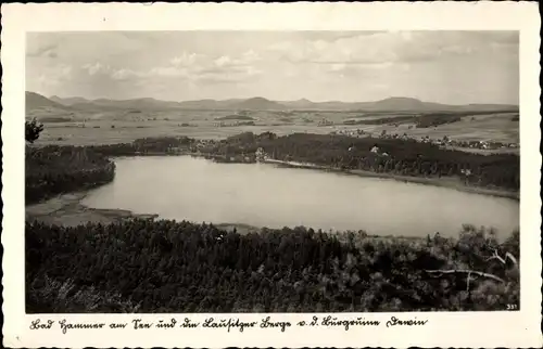 Ak Hamr na Jezeře Hammer am See Region Reichenberg, Hammersee, Lausitzer Berge