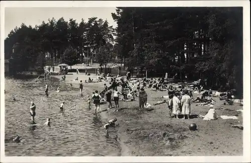 Ak Hamr na Jezeře Hammer am See Region Reichenberg, Hammersee, Badegäste