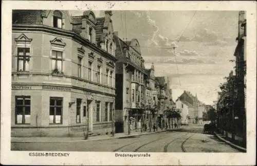 Ak Bredeney Essen Nordrhein Westfalen, Bredeneyer Straße