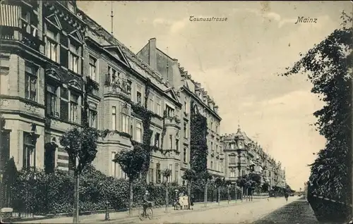 Ak Mainz am Rhein, Taunusstraße