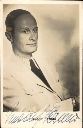 Ak Schauspieler Rudolf Fernau, Portrait