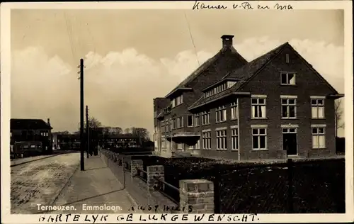 Ak Terneuzen Zeeland Niederlande, Emmalaan