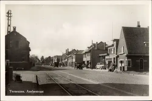 Ak Terneuzen Zeeland Niederlande, Axelsestraat