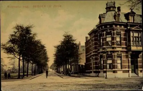 Ak Bergen op Zoom Nordbrabant Niederlande, Wouwsche weg