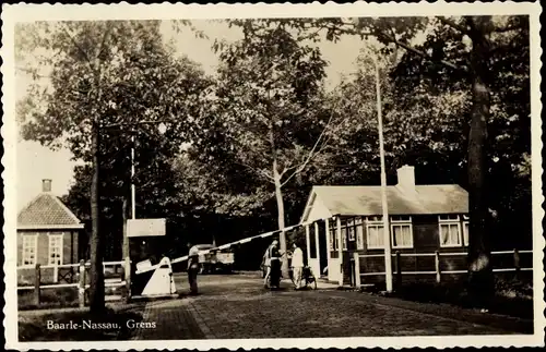 Ak Baarle Nassau Nordbrabant, Grens, Grenze