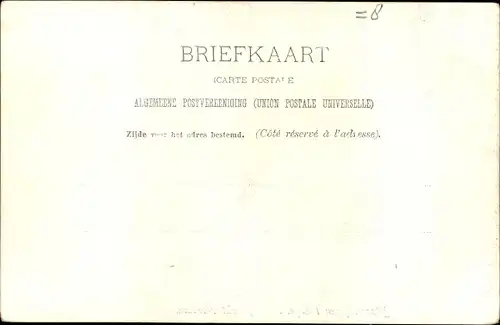 Ak Workum Friesland Niederlande, Blaasirappen 1 Sept. 1902, Markt