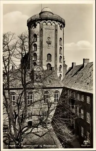 Ak København Kopenhagen Dänemark, Rundetaarn, astronomischer Turm