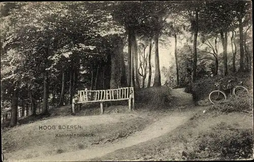 Ak Hoog Soeren Gelderland Niederlande, Koninginnebank